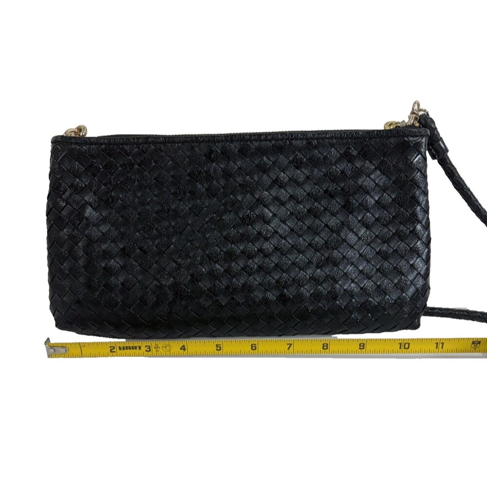 Elliott Lucca Leather Women's Handbag Crossbody Purs Shoulder Strap Black - Picture 7 of 7